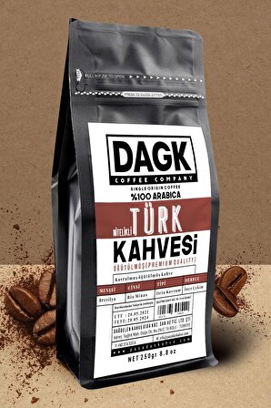 Dagk Coffee 250 gr Türk Kahvesi