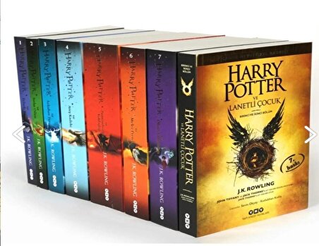 Harry Potter 8 Kitap Seti