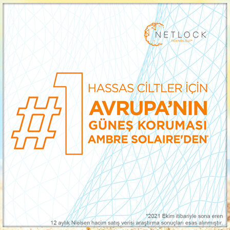 Garnier Ambre Solaire Sensitive Advanced Çocuk Hipoalerjenik Güneş Koruyucu Süt SPF50+ 175ML