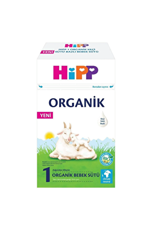 Hipp 1 Organik Keçi Sütü Bazlı Bebek Sütü 400 gr