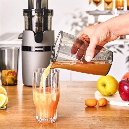 Karaca Slow Juicer Yavaş Sıkım Katı Meyve Sıkacağı