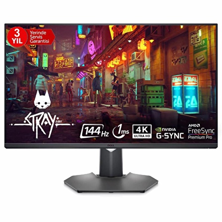 Dell G3223Q 32 inç 144Hz 1ms HDR600 FreeSync Premium Pro UHD Fast IPS Gaming Monitör