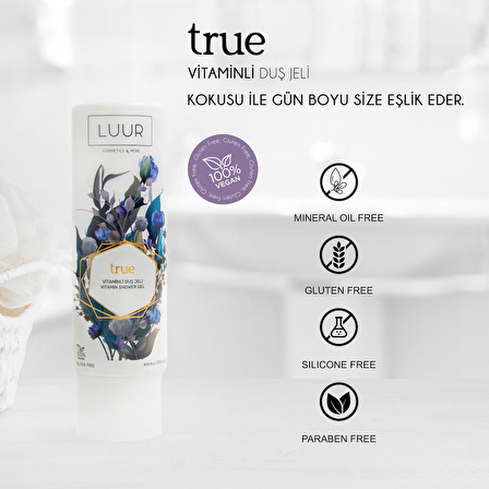 True Vitaminli Duş Jeli 250 ML