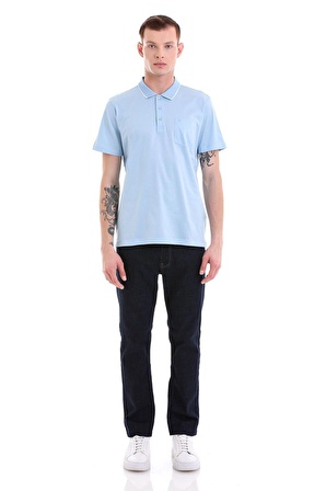 Mavi Regular Fit Cepli Polo Yaka Merserize Pamuk T-shirt | S