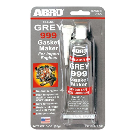 Abro Sıvı Conta Gri Rtv Oem 85gr