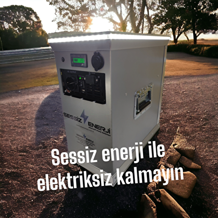 %100 Sessiz Hibrit Jeneratör 1 Kw - Enerji Sistemi