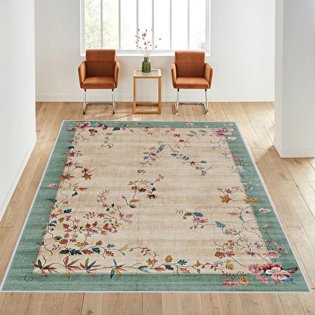 Dijital Baskı Yıkanabilir Kaymaz Taban Salon Halısı Ve Yolluk RVG1034