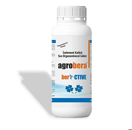 agrobera Sıvı Organomineral Gübre berActive 1 Litre