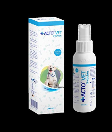 ACTO® VET SOLUTION 100 ML | Evcil Hayvanlar için Yara İyileştirme Solüsyonu