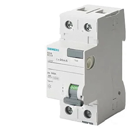 Siemens 2*40 Kaçak Akım Rölesi 30 Ma