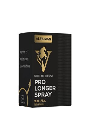 Alfa Man Pro Longer Sprey 50 ml.