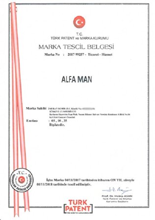 Alfa Man Pro Longer Sprey 50 ml.