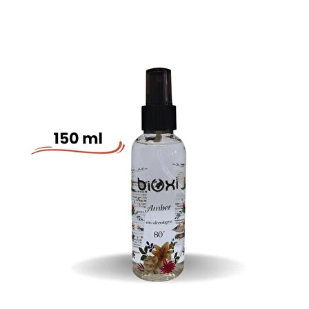 Bioxi® Amber 80° Kolonya 150 ML