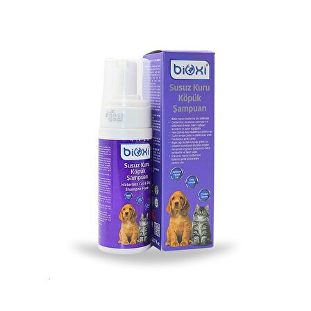Bioxi® Susuz Kuru Köpük Şampuan 150 ML 5,07 Floz Köpük Pompalı
