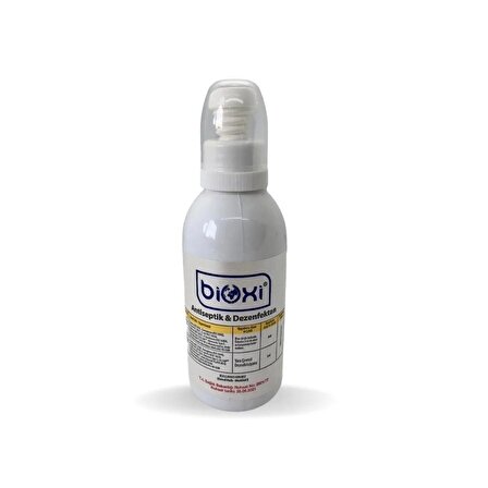 Bioxi® Antiseptik & Dezenfektan 150 ml (El-Cilt ve Yara Bakım) / Hipokloröz asit (HOCl) bazlı