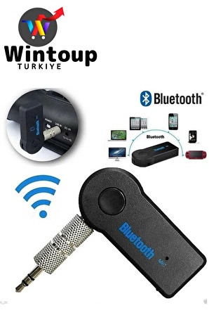 Aux Bluetooth Araç Müzik Kiti FM Transmitter Aux Giriş Usb Wireless Bluetooth Araç Müzik Kiti