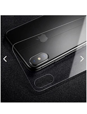 Apple İphone X XS Arka Cam Kırılmaz Koruma