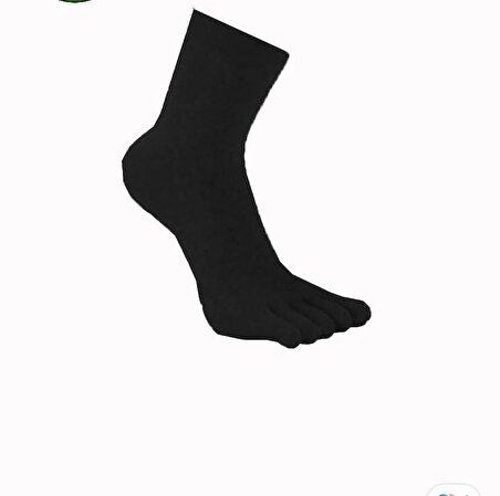 6lı Pamuklu Parmaklı Hijyenik Koku Yapmaz-mantar Çorap