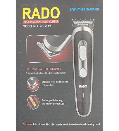 Rado Rd-3119 Kuru Çok Amaçlı Tıraş Makinesi