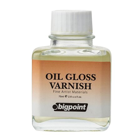 Bigpoint Parlak Vernik 75 ml (Oil Gloss Varnish) (Yağlı Boya)
