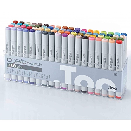 Copic Sketch Marker 72li Set D