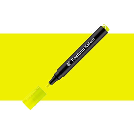 Lotte Fosforlu Marker Kalem Sarı 2-5mm