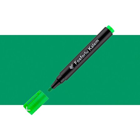 Lotte Fosforlu Marker Kalem Yeşil 2-5mm