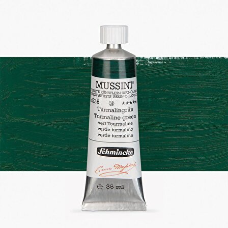 Schmincke  Mussini Yağlı Boya 35ml Turmaline Green 536 S.5