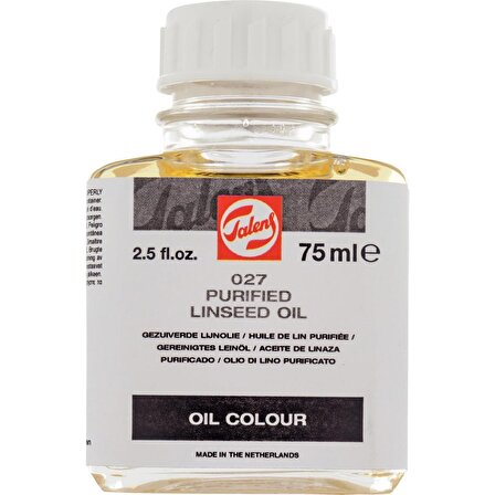 Talens Linseed Oil Purified 027 75ml (Saf Keten Yağı)