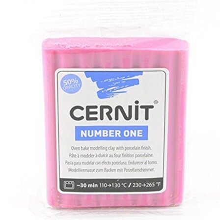 Cernit Number One Polimer Kil 56gr Raspberry 481