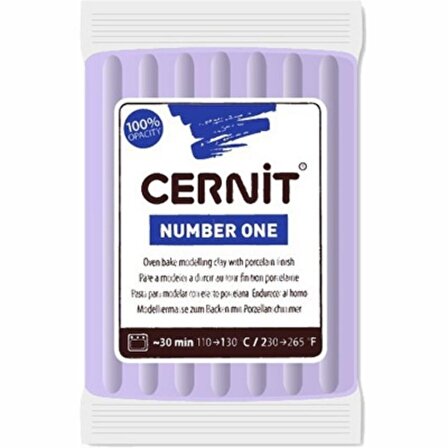 Cernit Number One Polimer Kil 56gr Lilac 931