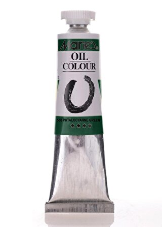 Maries Oil Colour Yağlı Boya 50ml 558 Phtalocyanne Green