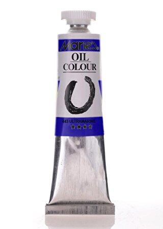 Maries Oil Colour Yağlı Boya 50ml 443 Ultramarine