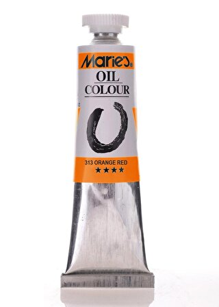 Maries Oil Colour Yağlı Boya 50ml 313 Orange Red