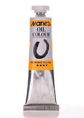 Maries Oil Colour Yağlı Boya 50ml 301 Orange Yellow