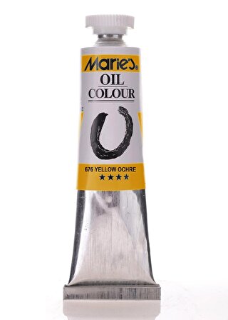 Maries Oil Colour Yağlı Boya 50ml 676 Yellow Ochre