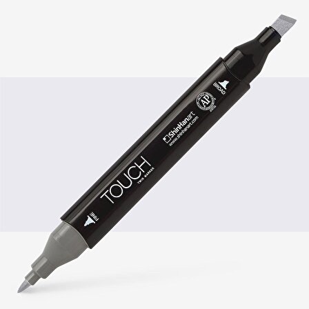 Shinhan Art Touch Twin Marker Pen : Çift Uçlu Marker Kalemi : COOL GREY : CG0.5