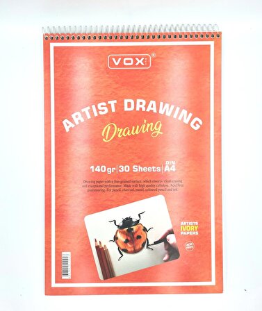 VOX Drawing Eskiz Defteri A4 140gr 30 Yaprak