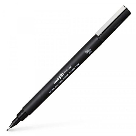 Uni Pin 0.5 Fine Line Akrilik Uçlu Teknik Çizim Kalemi Siyah