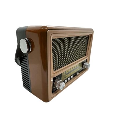 CM-860 Nostalji Müzik Kutusu, Bluetooth, Usb/Sd/Aux/Fm 3 Band Radyo TWS