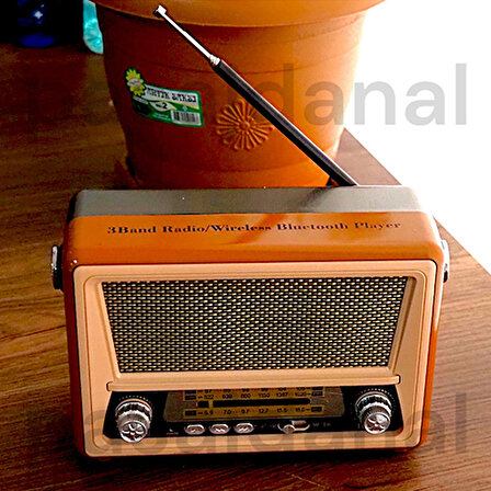 Nostaljik Bluetooth Radyo