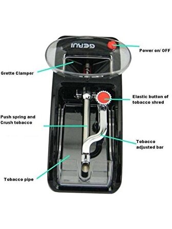 Elektrikli Otomatik Sigara Enjektör Haddeleme Makinası Tütün Makinesi Gerui Sigara Içme Ürünleri | Sigara Aksesuarları (Yurt Dışından)