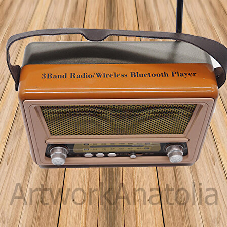 Bluetooth Nostaljik Radyo