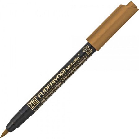 Zig  Fudebiyori Brush Pen Copper 123