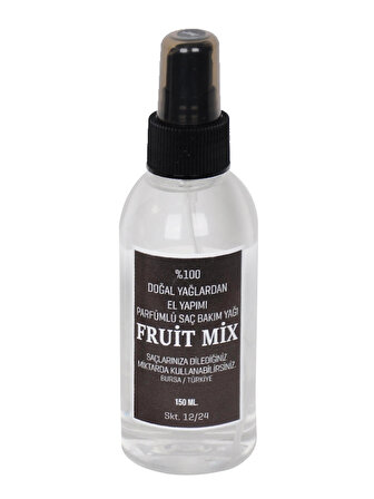 ASLI KALIT ( FruitMix ) Parfümlü Saç Bakım Yağı %100 Doğal Yağlardan Hair Care Saç Parfümü 150ml