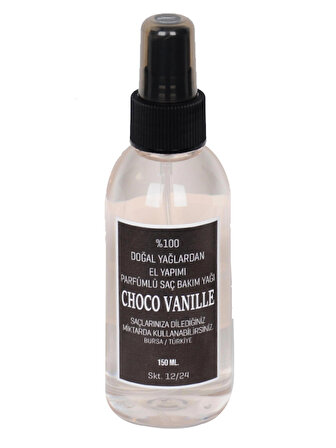 ASLI KALIT ( Chocovanille ) Parfümlü Saç Bakım Yağı %100 Doğal Yağlardan Hair Care Saç Parfümü 150ml