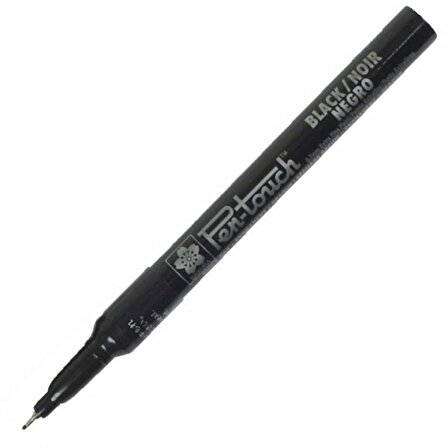 Sakura Pen Touch Extra Fine 0.7mm Black / Siyah