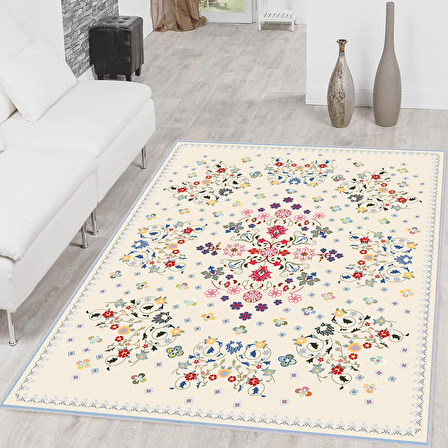 Dijital Baskı Yıkanabilir Kaymaz Taban Salon Halısı Ve Yolluk RVG1599