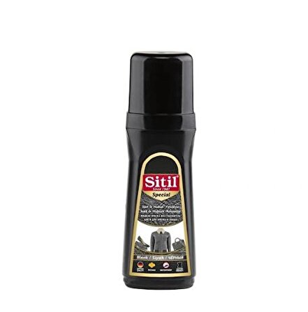 Sitil Siyah Süet Nubuk Boyası Special 100 ml