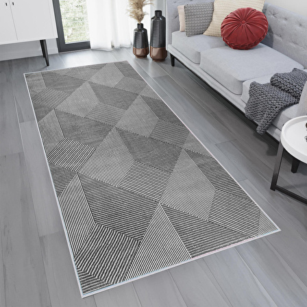 Dijital Baskı Yıkanabilir Kaymaz Taban Salon Halısı Ve Yolluk RVG1088